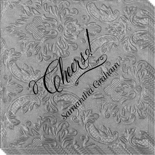 Elegant Cheers Carte Napkins